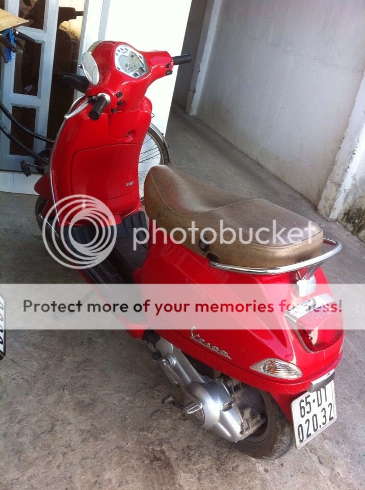 Vespa đỏ 2011 cần ra đi
