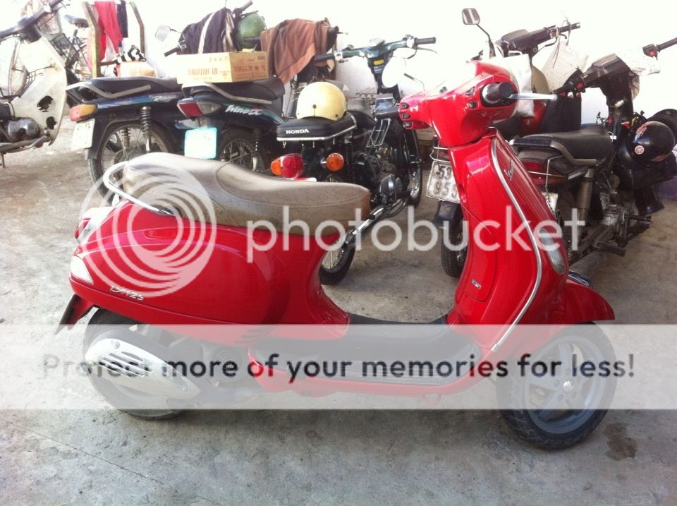 Vespa đỏ 2011 cần ra đi - 2