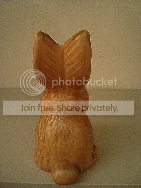 sylvac brown snub nose bunny model number 990 13/9